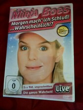 Mirja Boes - Morgen mach ich Schluß! .. Wahrscheinlich!? - DVD NEU - Comedy Live