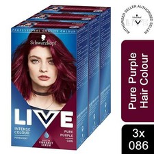 3x Schwarzkopf Live Intense