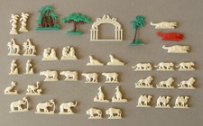 Margarine Figuren Plastik Tierschau Zoo Effka 50er Jahre