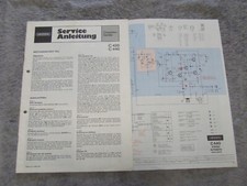 Schaltplan Service Manual für