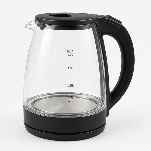 Glas wasserkocher 2200w 7 - 2200w,, 1,7
