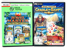 Bundle 3-Gewinnt Jewel Master Collectors Edition und Cradle of Egypt PC CD-ROM