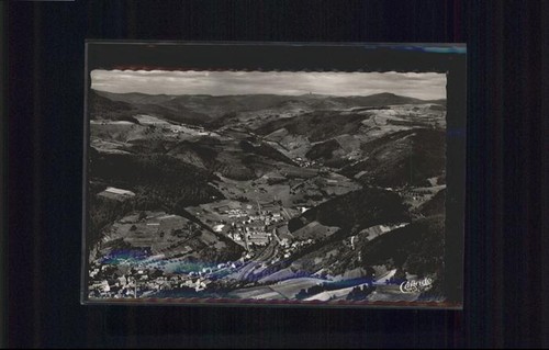 Zell wiesental fliegeraufnahme - wiesental,