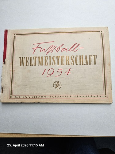 Sammelbilderalbum-Fußball