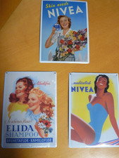 Blechschilder retro  Werbung