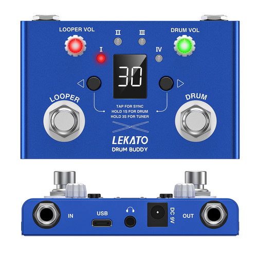 Lekato gitarren looper - lekato,