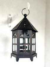 Laterne Windlicht, aus Metall, Sternenhimmel, Orientalisch