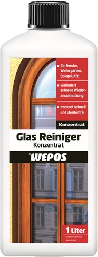 Wepos glas reiniger - reiniger, konzentrat