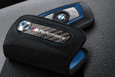 Original BMW M Performance Schlüsseletui Carbon / Alcantara 5er F10 F11