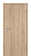 Zimmertür Komplettset CPL Eiche Touch – Innentür mit Zarge und Drückergarnitur