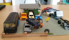 Diorama Schrottplatz  Autoverwertung H0 Eigenbau