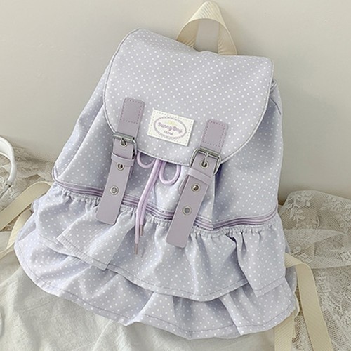 Flap closure backpack with - closure,