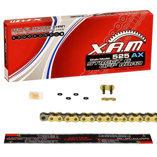 Xam ringkette gold - x-ringkette, gilera