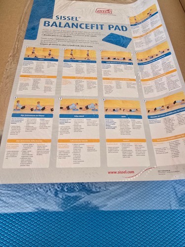 Sissel balancefit pad blau - sissel,