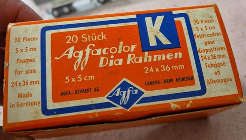 Agfa agfacolor dia rahmen - agfacolor, dia-rahmen