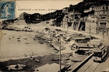Ak Marseille Bouches du Rhône,  La Corniche, Le Prophète, Boote,... - 4921952