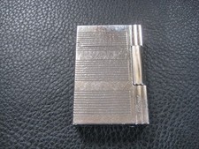 S.T Dupont Feuerzeug Silber  Gatsby  Linie 2 Komplett Überholt Garantie