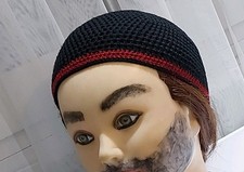 ? Herren Mütze,Namaz Takke, Kufi,islamische,Gebetsmütze,? Gut Sitzend"Große GR