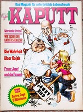 Vintage Comic KAPUTT Nr. 4, Condor Verlag 1975 COMICHEFT Satire Zeitgeist