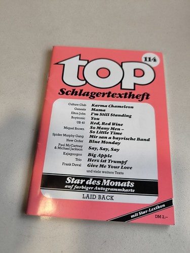 Top schlagertextheft nr - 📘,