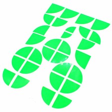 Emblem Corners Neon Green For
