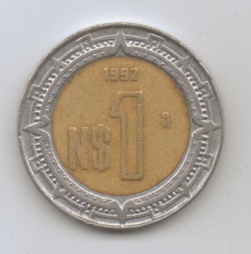 Mexiko peso 1992 - 1,