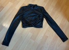 Langarmshirt - Crop Shirt -