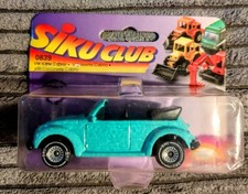 SIKU Club 0839 – VW Käfer Cabrio –OVP– Sammlermodell–VW Beetle – 1990er, Blister