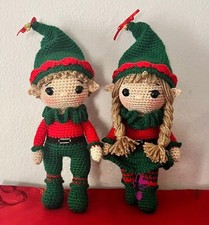 Elfenpaar, Handarbeit