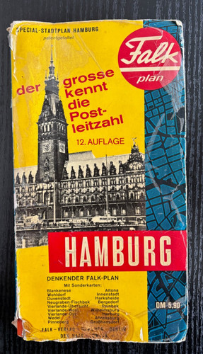 Falk plan hamburg stadtplan - falk,