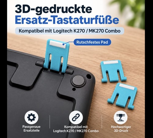 Ersatz tastaturfüße für - 2x,
