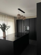 Küche mit Insel von Nobilia (u.a. Gaggenau-Backofen)