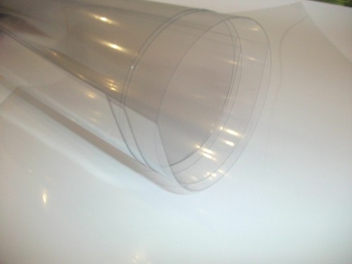 Rolle klares pvc - klares, pvc-acetat