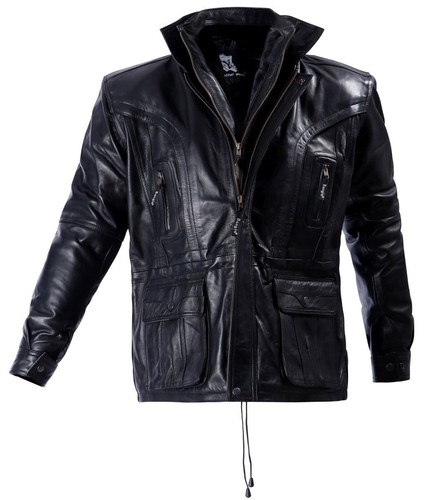 Herren winter lederjacke - herren,