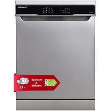 Telefunken Geschirrspüler freistehend Spülmaschine 60 cm AquaStop silber