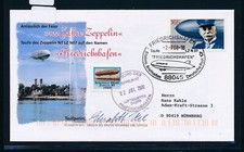 015c) Zeppelin NT, 100 Jahre Zeppelin  + Taufe... 2000, person.Adresse + Cod.