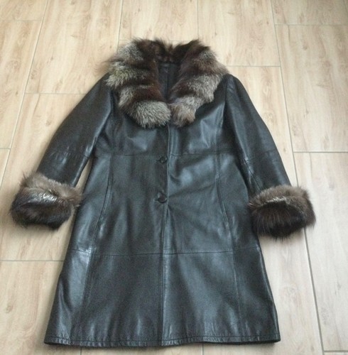 Damen ledermantel größe - ledermantel, 40