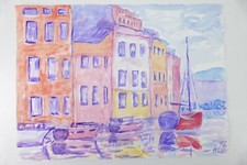 Wilhelm Klußmann Aquarell