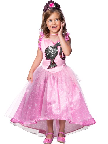 Barbie prinzessinen kleid rosa - barbie, prinzessinen-kleid