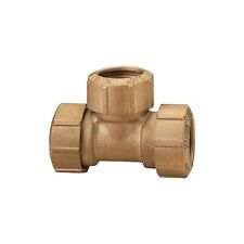 ITAP VX Messing-Klemmkupplung - T-Stück - für PE-Rohr - DVGW zugelassen