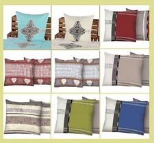 Kissen Kissenbezug Kissenhülle Mikrofaser Fleece 40x80 80x80 Haus Heim Deko NEU