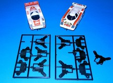 Carrera Profi: Porsche und Ford – altes 4-Schrauben Chassis + Distanzplatten