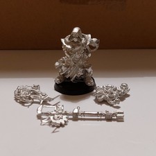 Maschienenseher der Imperialen Armee Zinn/Alt/Gebraucht GW WH40K