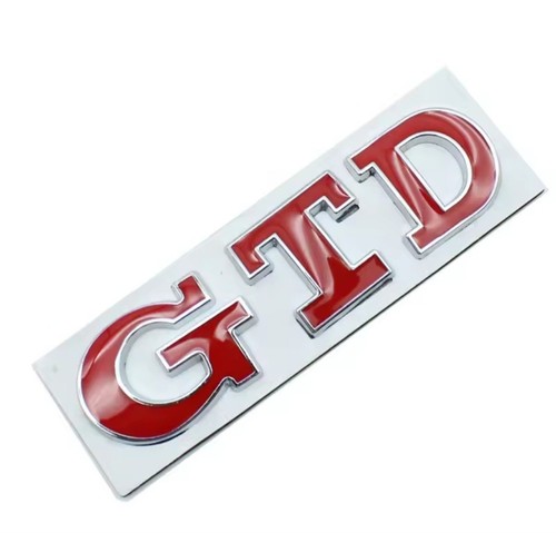 Gtd emblem - gtd, 3d