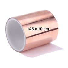 F49 -( € 8,59/m) 1,45m Kupferband 10cm breit selbstklebend Abschirmband 