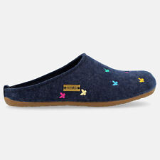 HAFLINGER Farfalline Filzpantofffeln Hausschuhe mit Applikation Schmetterling