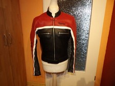 Fette Motorrad Lederjacke