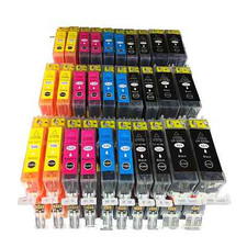 30x tinte für Canon PIXMA IP4850 MG5150 MG5250 MG5350 MG6150 6250 MX885 mit CHIP