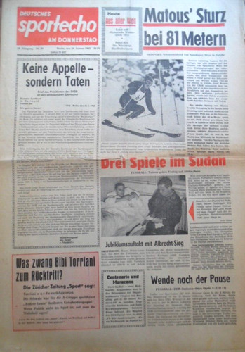 Deutsches sportecho januar - sportecho,