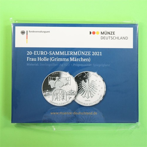 Brd 2021 euro frau holle - brd, in